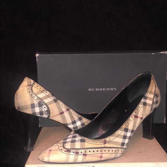 Burberry Plaid ( logo ) shoes - Picture 2 of 8